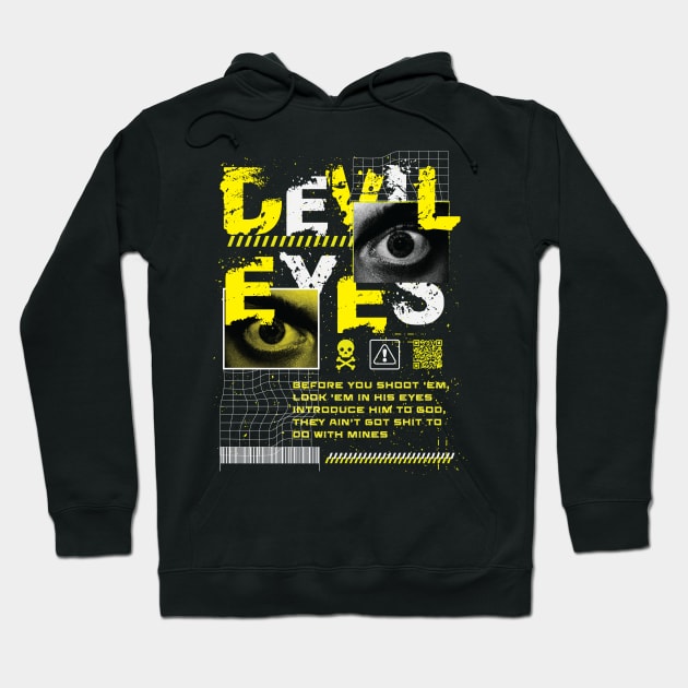 Devil eyes hoodie new arrivals